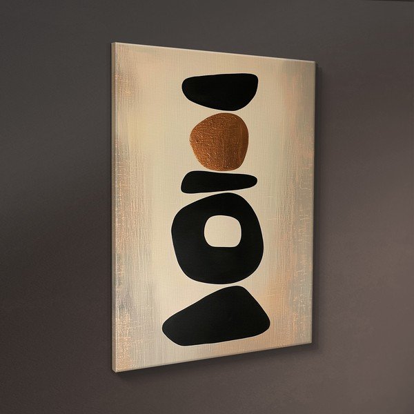 Nyomtatott vászon kép 70x100 cm Stones – Styler-image-4