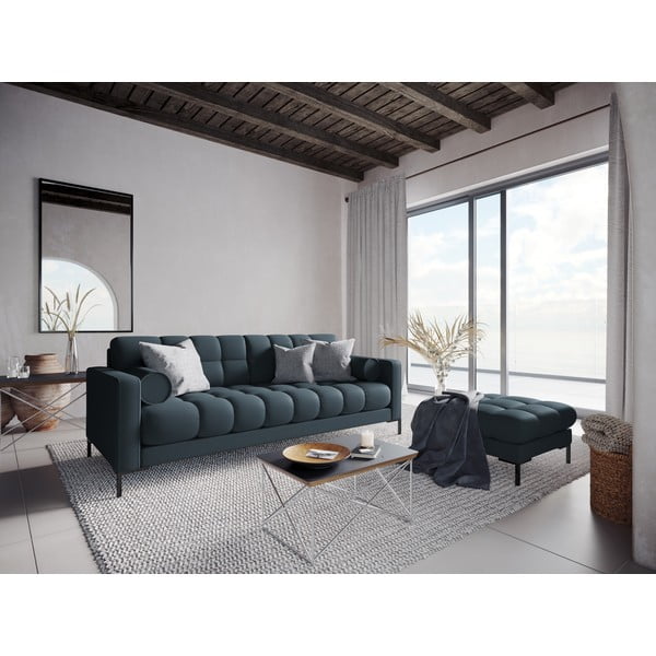 Kék kanapé 217 cm Bali – Cosmopolitan Design-image-1