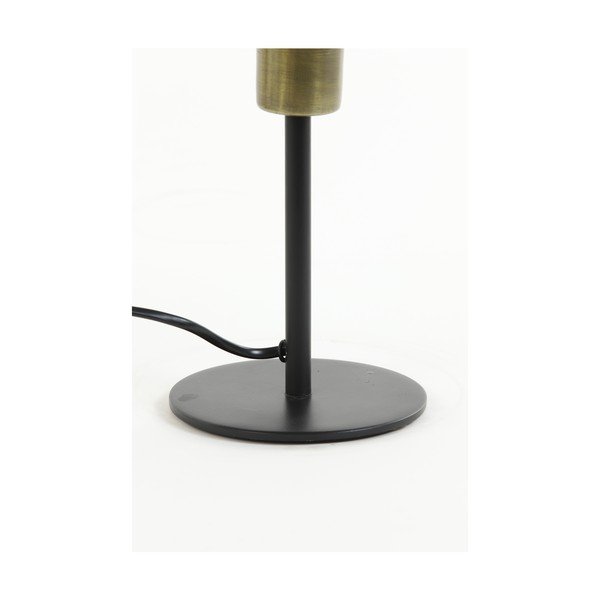 Bronzszínű asztali lámpa (magasság 33 cm) Klobu – Light & Living-image-4