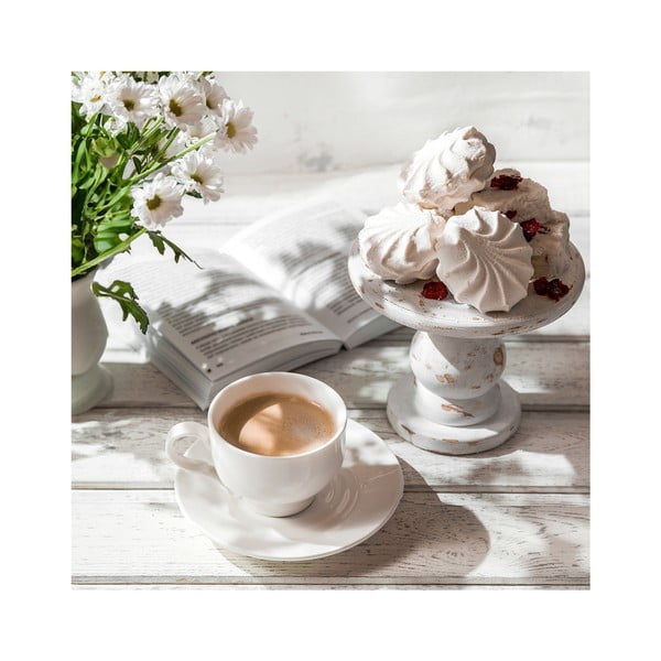 Üveg kép 30x30 cm Meringue – Styler