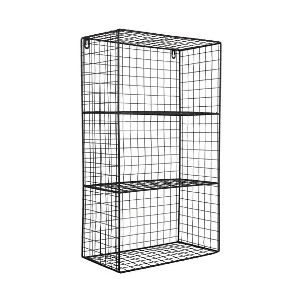 Fekete többszintes acél fali polc 60 cm Reja – PT LIVING-image-2