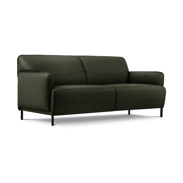 Neso zöld bőr kanapé, 175 x 90 cm - Windsor & Co Sofas-image-2