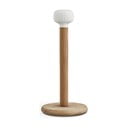 Hammershoi tölgyfa konyhai papírtörlő tartó fehér porcelán részletekkel - Kähler Design