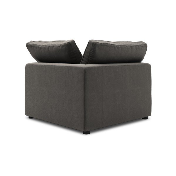 Galaxy sötétbarna kétoldalas sarokrész moduláris kordbársony kanapéhoz - Windsor & Co Sofas-image-2