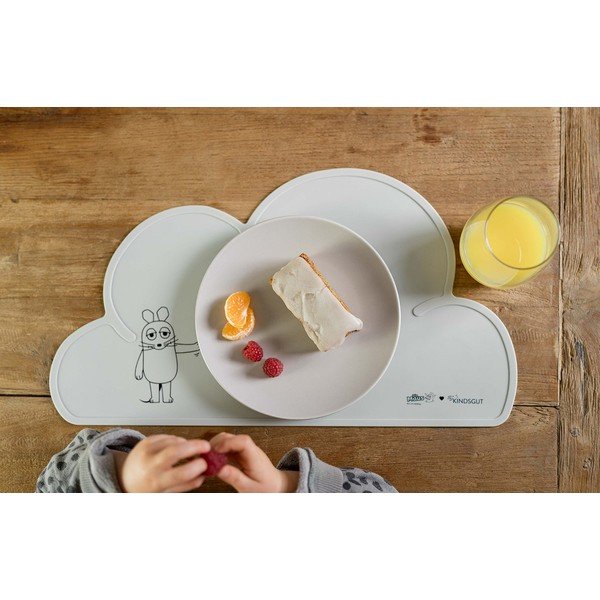 Mouse szürke szilikon tányéralátét, 49 x 27 cm - Kindsgut-image-2