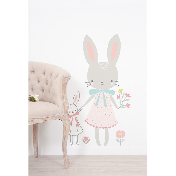 Gyerek matrica 58x90 cm Little Miss Rabbit – Lilipinso-image-1