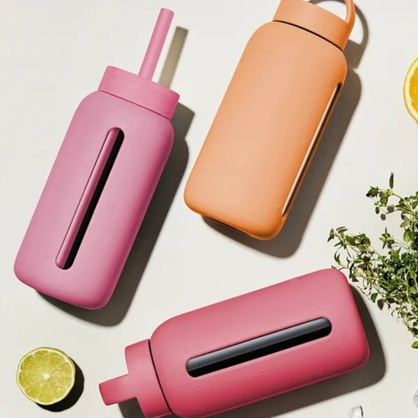 Narancssárga utazó ivópalack 720 ml Tropical Papaya – Muuki-image-1