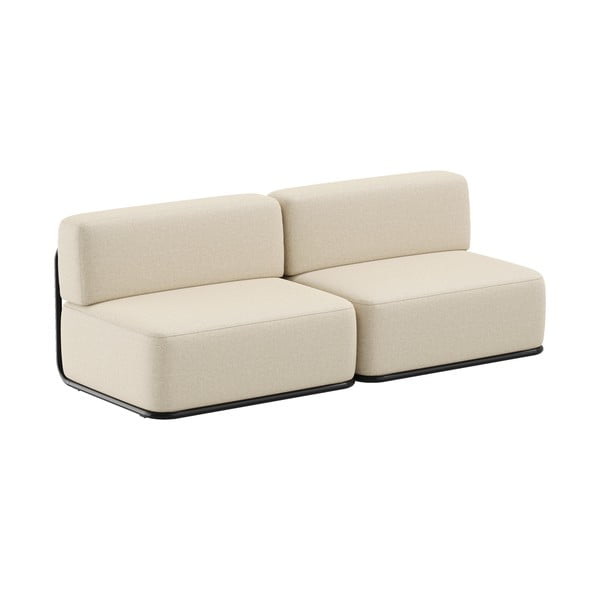 Bézs kerti moduláris kanapé 204 cm Straw – Sit Sit