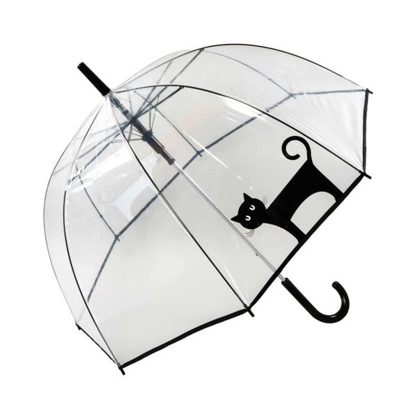 Birdcage Standing Cat átlátszó esernyő, ⌀ 84 cm