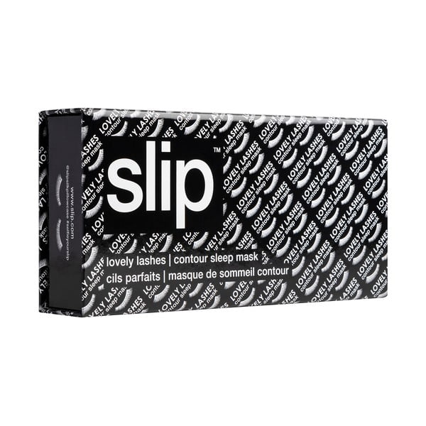 Fekete selyem alvómaszk Contour Black – slip-image-4