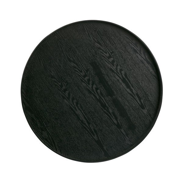 Mesa tálca, fekete, Ø 79 cm - De Eekhoorn-image-2