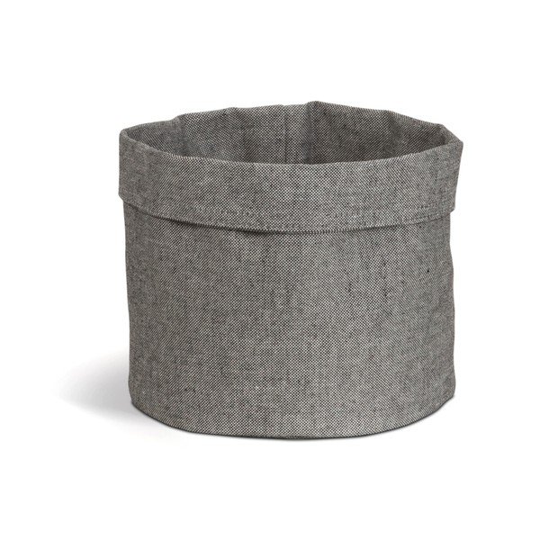 Textil tárolókosár ø 20x20 cm Soft Storage Round – Bigso-image-4