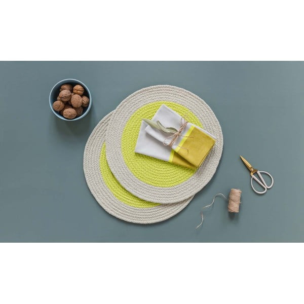 Textil szalvéta szett 2 db-os Lime – Remember-image-2