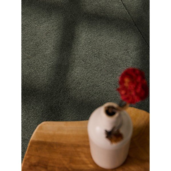 Sötétzöld kézi szövésű gyapjúkeverék szőnyeg 80x150 cm Kari – Villeroy&Boch-image-2