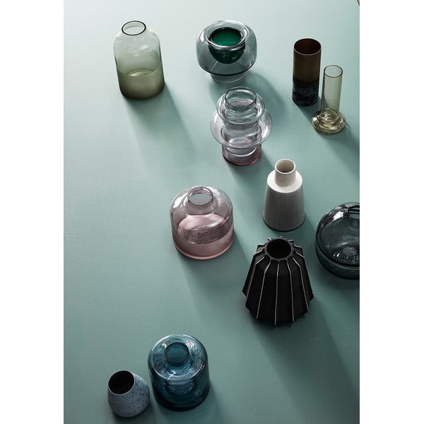 Kézzel készített üveg váza Lunar – Hübsch-image-3