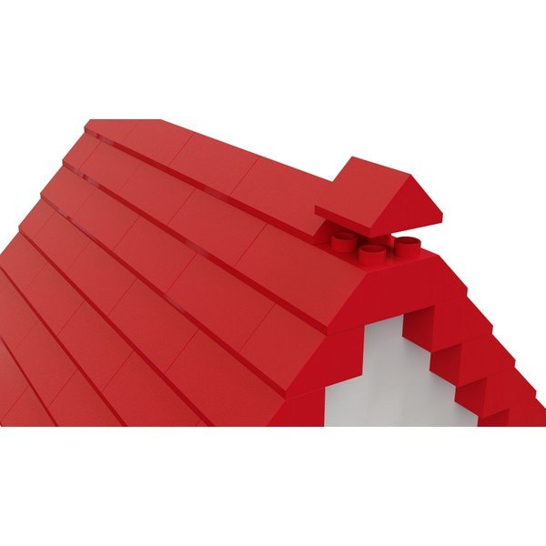 Roof kiegészítő szett golyópályához, 68 db-os - Hubelino-image-1