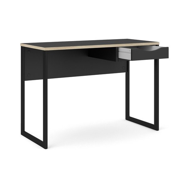 Function Plus fekete íróasztal, 110 x 48 cm - Tvilum-image-3