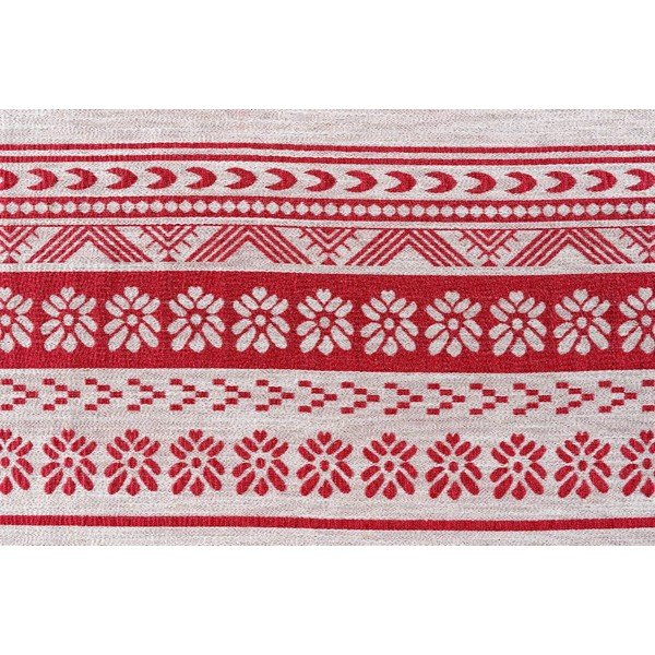 Piros-bézs függöny 140x255 cm Doina – Mendola Fabrics-image-4