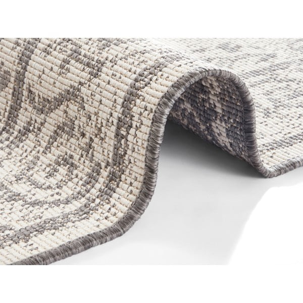 Cebu szürke-krémszínű kültéri szőnyeg, 120 x 170 cm - NORTHRUGS-image-2