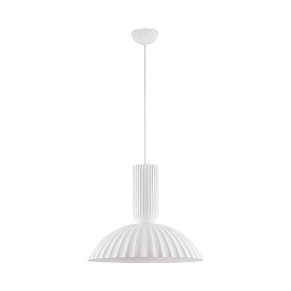 Fehér kő függőlámpa ø 50 cm Ammos – Nova Luce