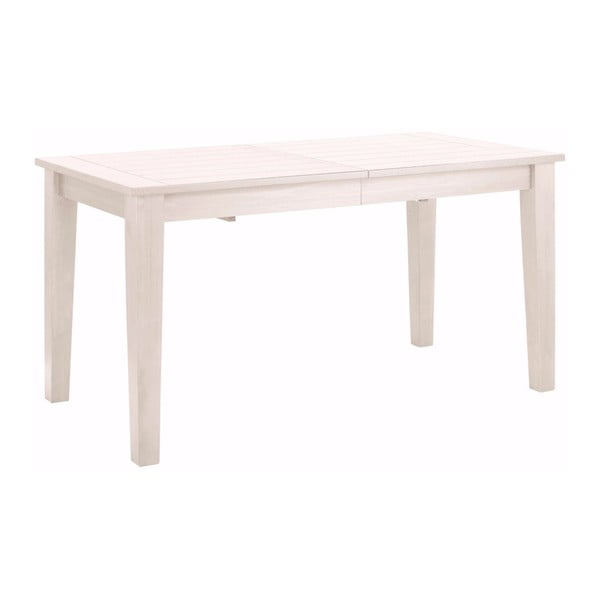 Amarillo fehér fa bővíthető étkezőasztal, 150 x 76 cm - Støraa