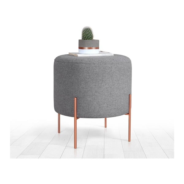 Szürke puff Copper – Artie-image-2