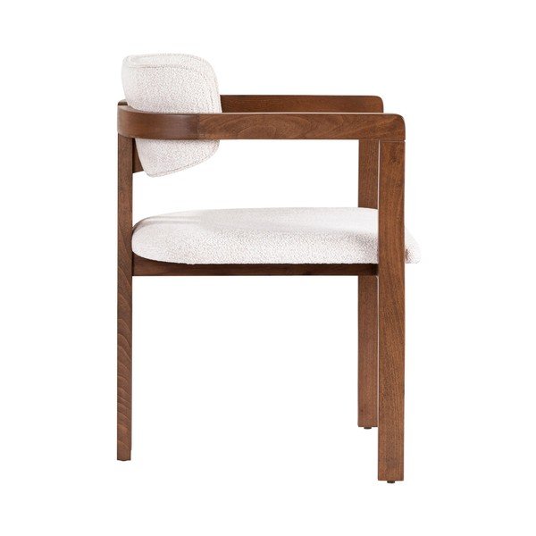 Fehér karfás étkezőfotel Toscana – Kalune Design-image-3
