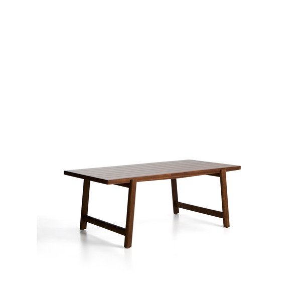 Kerti étkezőasztal akácfa asztallappal 100x200 cm Itani – Kave Home