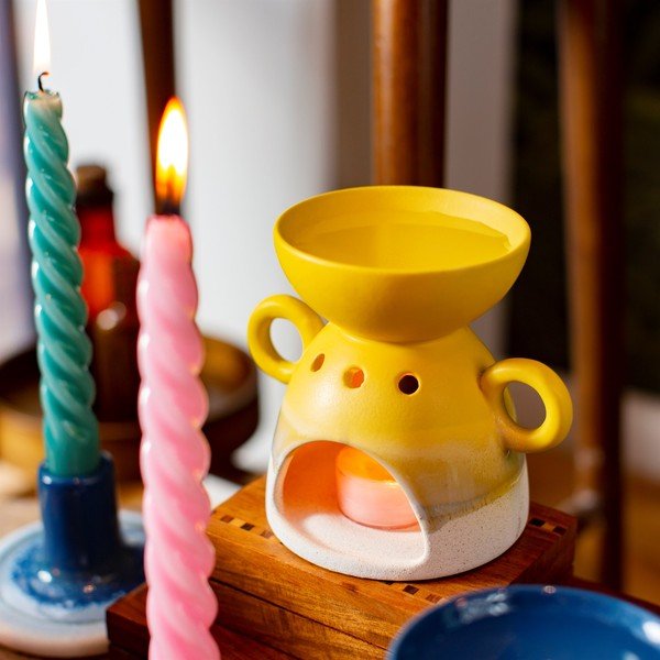 Bohemian Home Mojave sárga párologtató - Sass & Belle-image-1