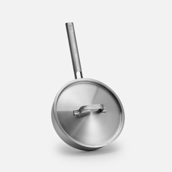 Rozsdamentes acél serpenyő fedővel ø 24 cm Lucca 4.0 – FABINI-image-1