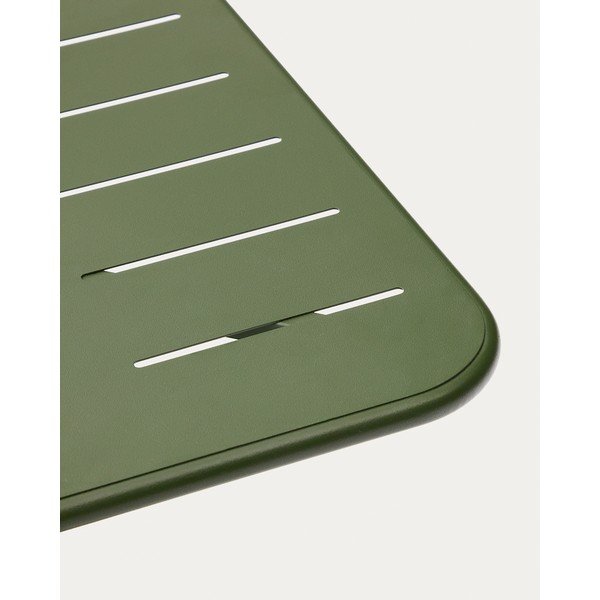 Acél kerti étkezőasztal 70x70 cm Brai – Kave Home-image-4