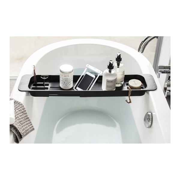 Tower fekete állítható kádpolc - YAMAZAKI-image-1