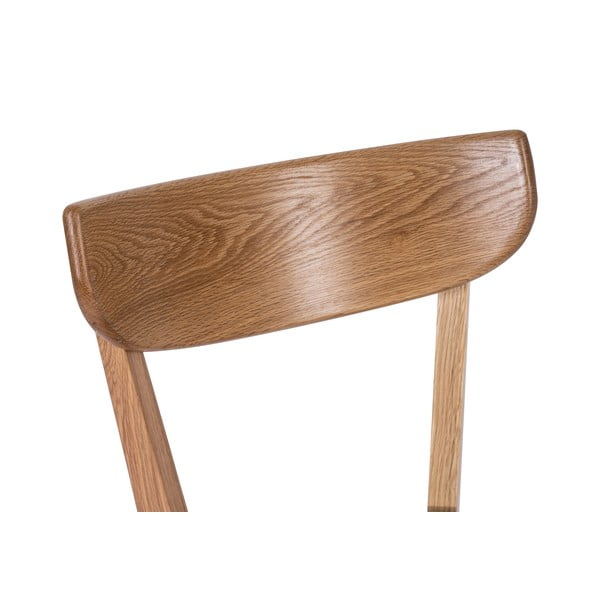 Tölgyfa étkezőszék fekete ülőrésszel Arch - Bonami Selection-image-4