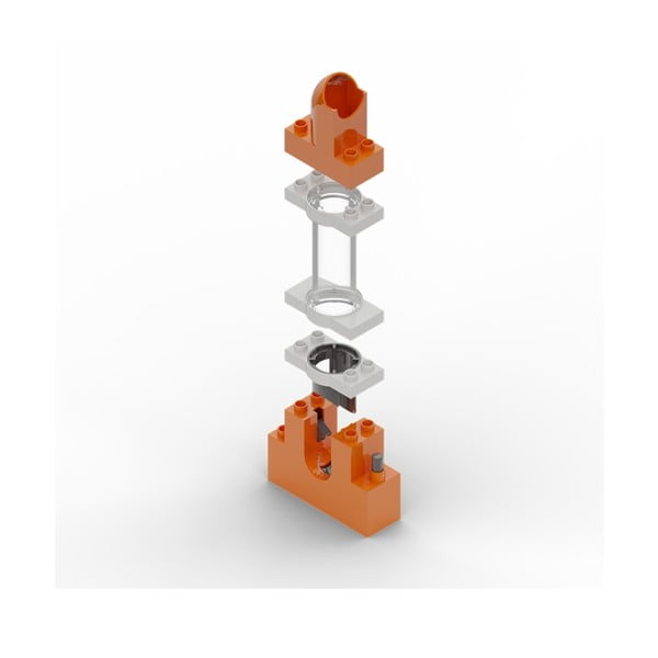 Elevator kiegészítő szett golyópályához, 24 db-os - Hubelino-image-1