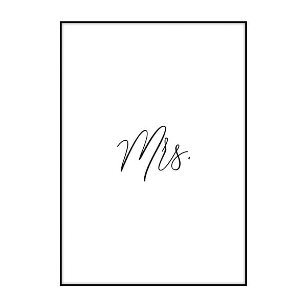 Mrs. plakát, 40 x 30 cm - Imagioo