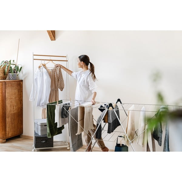 Vento acél ruhaszárító, hosszúság 177 cm - Metaltex-image-2