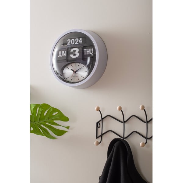 Fekete fém fali fogas 61 cm Zig Zag – PT LIVING-image-1