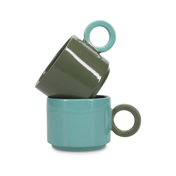 Kék kőedény bögre 280 ml Lou – ONA-image-2