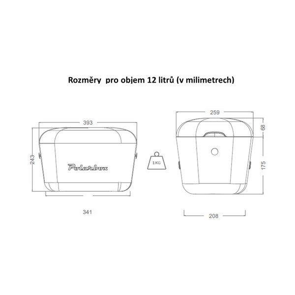 Rózsaszín hűtődoboz 12 l Pop – Polarbox-image-4