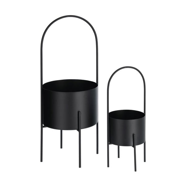 Fém kaspó szett 2 db-os ø 25 cm Mash – Kave Home