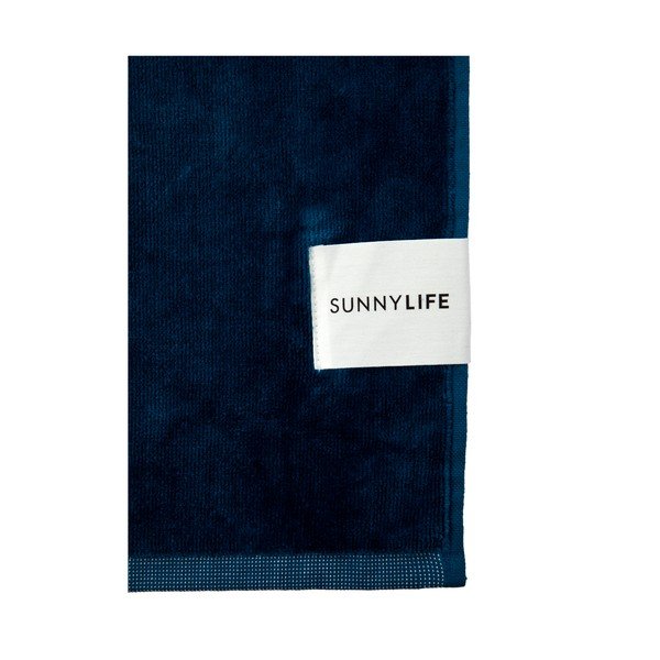 Nouveau Bleu kék strandtörölköző - Sunnylife-image-2