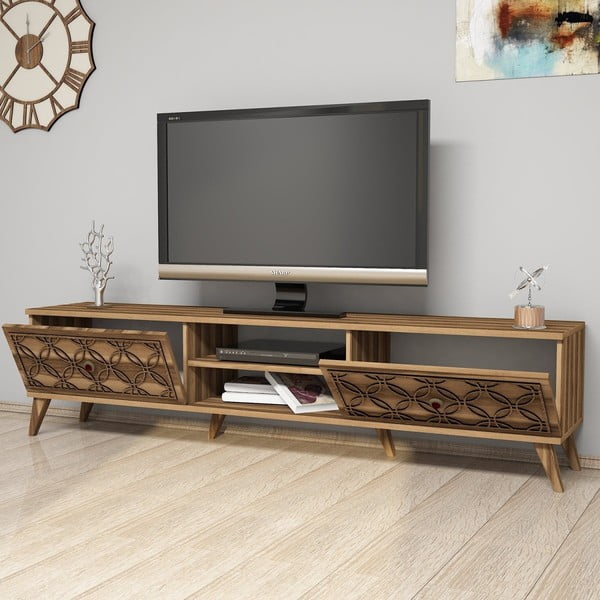Class Walnut TV-állvány, hosszúság 180 cm-image-1