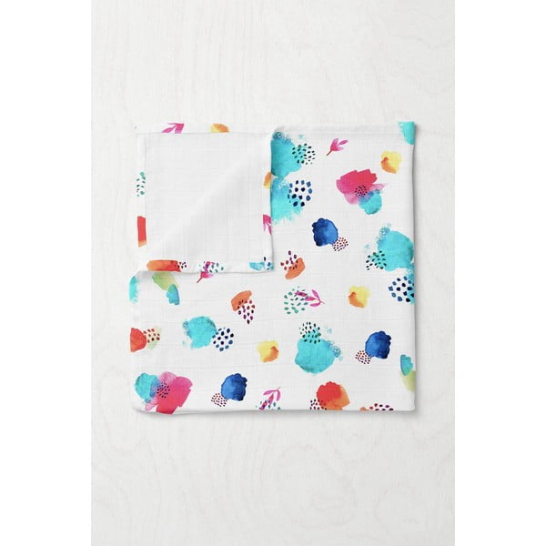 Fehér muszlin gyerek takaró 75x100 cm Summer – Mijolnir-image-1