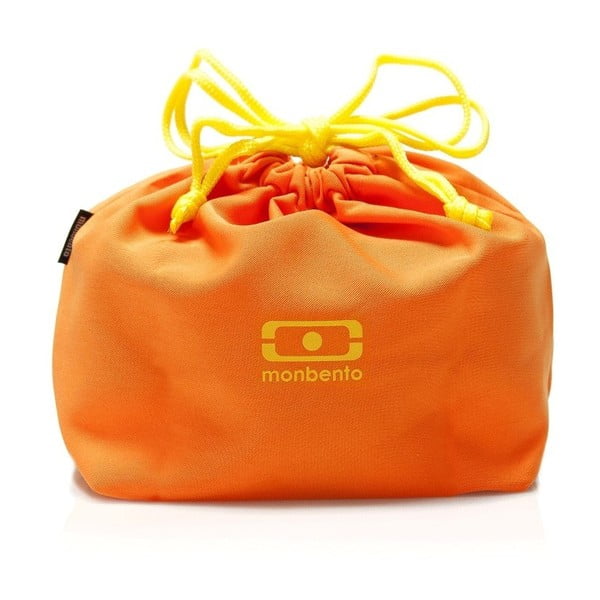 Narancssárga uzsonnás doboz tároló táska - Monbento