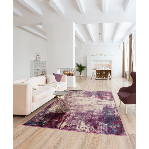 Lila szőnyeg 200x300 cm Colores cloud – Asiatic Carpets-image-2