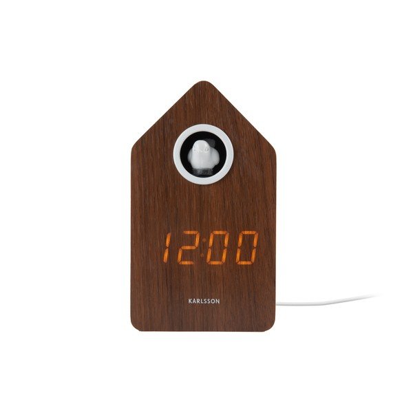 Digitális ébresztőóra Cuckoo LED – Karlsson