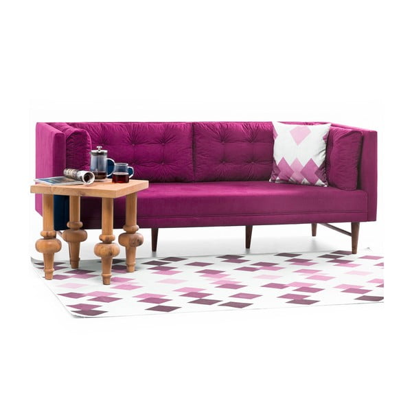 Home Eva rózsaszín háromszemélyes kanapé - Balcab-image-3