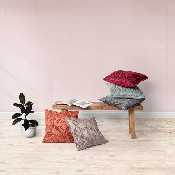 Iris szürke díszpárna, 45 x 45 cm - Tiseco Home Studio-image-1