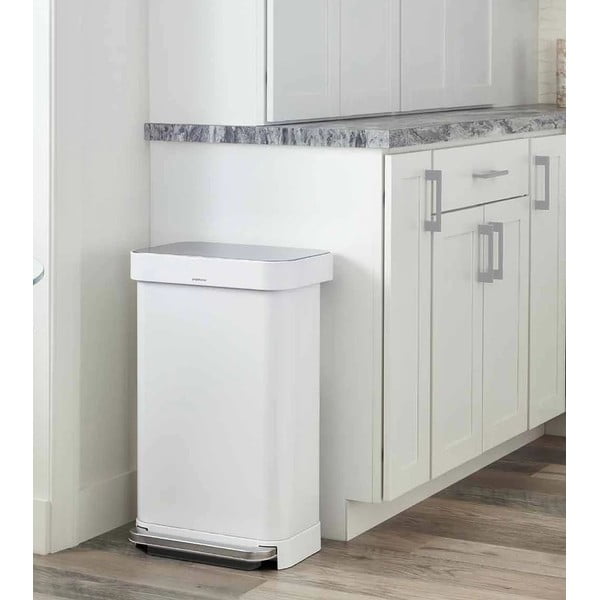 Acél pedálos szemetes 45 l - simplehuman-image-1