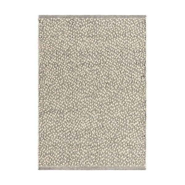 Szürke kézi szövésű gyapjúkeverék szőnyeg 120x170 cm Claude – MADE